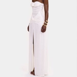 BBX BRAND VALINA DRESS WHITE